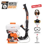 Atomizor RURIS A109S plus kit echipament de lucru profesional, 3 CP, 2 timpi, 41.5 cc