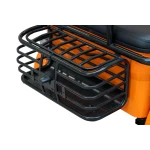 Triciclu electric Blade TRIP X2 2000 W, autonomie pana la 70 km, baterie plumb- acid 72 V 20 Ah, viteza maxima de 25 km/h, conform reglementarilor UE, fara permis, Portocaliu-Negru