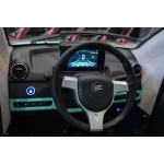 Masina Electrica BLADE CITY Plus 1500W, autonomie 100 km, viteza maxima de 25 km/h, conform reglementarilor UE, fara permis, Verde-Alb
