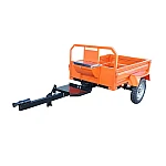 Remorca motocultor ROMDAC RMD003, capacitate maxima 450 kg, dimensiuni 1400 x 1000 x 300 mm