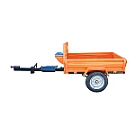 Remorca motocultor ROMDAC RMD003, capacitate maxima 450 kg, dimensiuni 1400 x 1000 x 300 mm