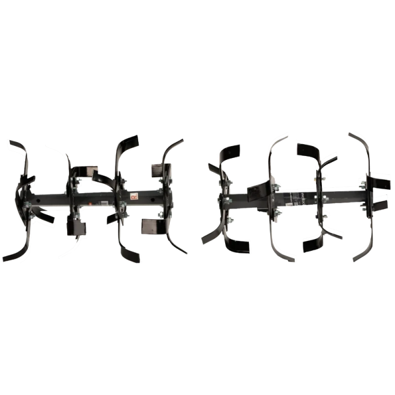 Minitractor Ride-On 4x4 R1200, Evotools PLUS, Motor Diesel KAMA, Pornire Electrica 12 CP, Freze si roti metalice incluse + Remorca Evotools TTS500, pentru minitractor cu grilaj si plasa, capacitate 500 kg