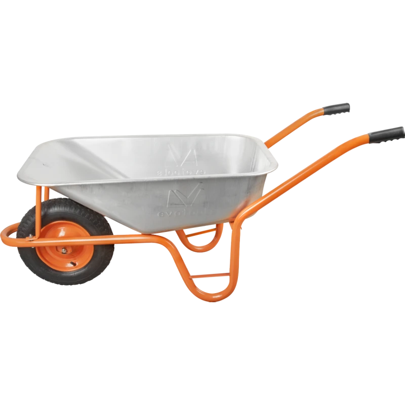 Roaba cu roata pneumatica cu janta metalica Roaba cu roata pneumatica cu janta metalica