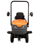 Minitractor Ride On 4x4 R003 Diesel Koop 14 CP pornire electrica tirant hidraulic cu freza motrica EvoTools Plus
