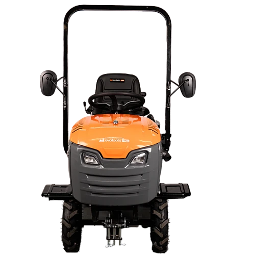 Minitractor Ride On 4x4 R003 Diesel Koop 14 CP pornire electrica tirant hidraulic cu freza motrica EvoTools Plus