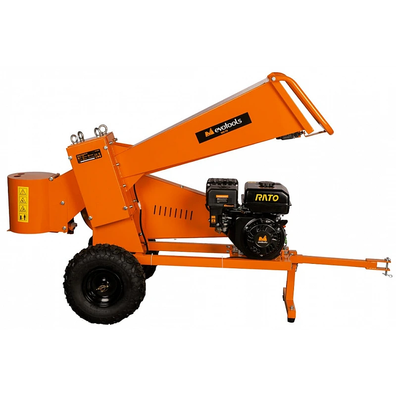 Tocator crengi, model WD70, putere 7 CP, transmisie pe curea, diametru maxim taiere 70 mm, Evotools