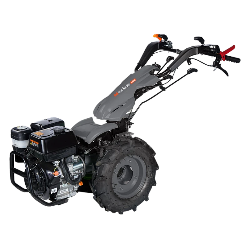 Motocultivator Evotools PLUS MT370A, motor benzina Loncin, 4 timpi, 420 CC, 15 CP, 11.1 kW, 5 trepte viteza, pornire la cheie, diferential blocabil