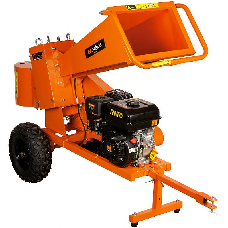 Tocator crengi, model WD70, putere 7 CP, transmisie pe curea, diametru maxim taiere 70 mm, Evotools