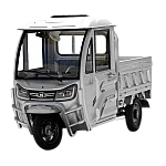 Triciclu Electric Cargo TRCB1500 – putere maxima 3800W, 72V/58Ah, autonomie 60 km, bena basculabila cu piston, 3+R, sarcina totala 776 kg, viteza maxima de 25 km/h, conform reglementarilor UE, fara permis