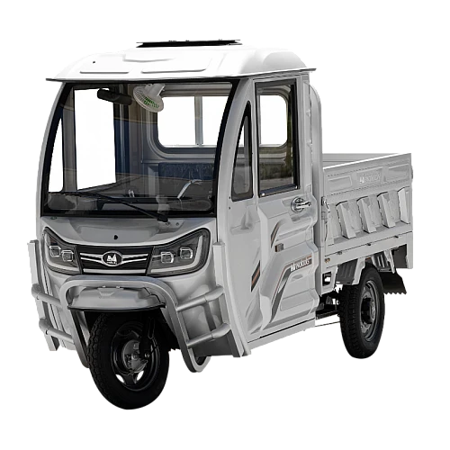 Triciclu Electric Cargo TRCB1500 – putere maxima 3800W, 72V/58Ah, autonomie 60 km, bena basculabila cu piston, 3+R, sarcina totala 776 kg, viteza maxima de 25 km/h, conform reglementarilor UE, fara permis