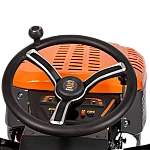 Minitractor Ride On 4x4 R003 Diesel Koop 14 CP pornire electrica tirant hidraulic cu freza motrica EvoTools Plus