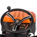 Minitractor Ride On 4x4 R003 Diesel Koop 14 CP pornire electrica tirant hidraulic cu freza motrica EvoTools Plus