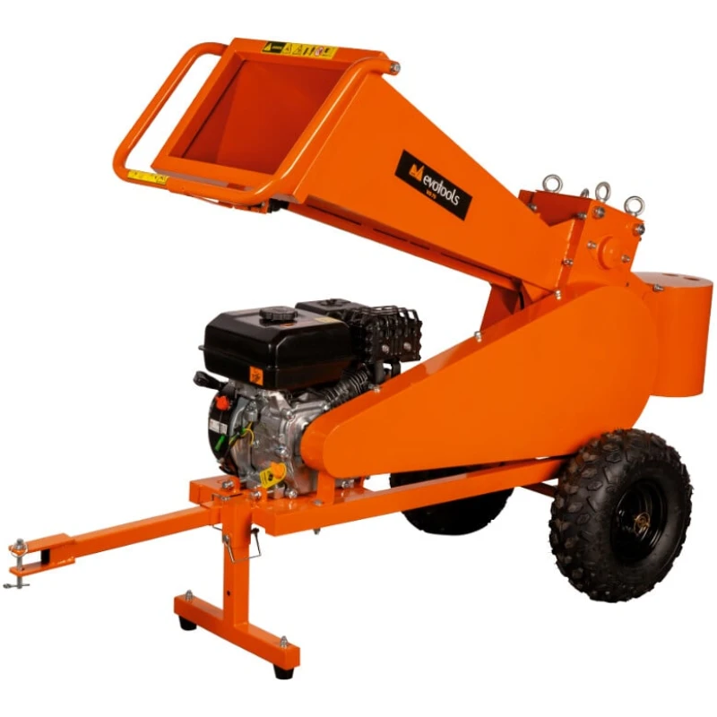 Tocator crengi, model WD70, putere 7 CP, transmisie pe curea, diametru maxim taiere 70 mm, Evotools
