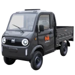 Triciclu electric pick-up Rubo ME3000, motor brushless 3000 W, putere maxima 4900 W, autonomie pana la 130 km, cu volan, viteza maxima de 25 km/h, conform reglementarilor UE, fara permis