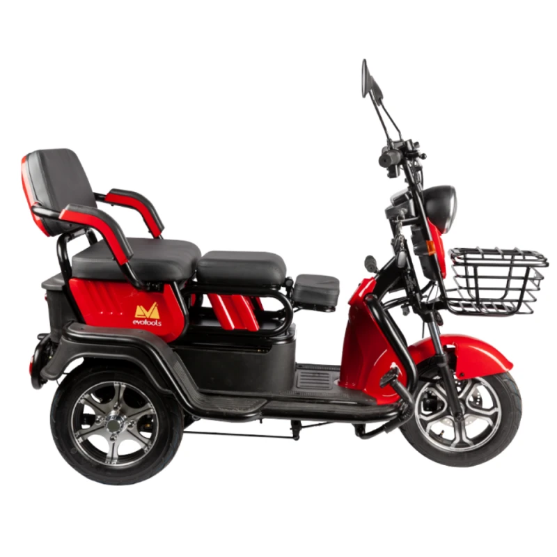 Triciclu electric TRC1000 EvoTools, 1000 W, viteza maxima de 25km/h, fara permis Triciclu electric TRC1000 EvoTools, 1000 W, viteza maxima de 25km/h, fara permis