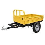 ProGARDEN Campo RM500CT remorca 500kg minitractor, 1 osie, prindere cupla, roti profil agricol 6.00-12