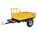 ProGARDEN Campo RM500CT remorca 500kg minitractor, 1 osie, prindere cupla, roti profil agricol 6.00-12