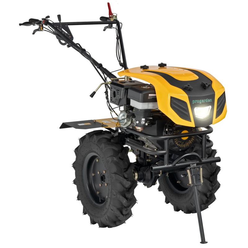 Motocultor cu diferential ProGARDEN Campo 1844 motor 18 CP benzina Euro 5 3+1 viteze latime lucru 162 cm freze roti 6.00-12