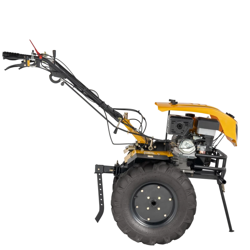 Motocultor cu diferential ProGARDEN Campo 1844 motor 18 CP benzina Euro 5 3+1 viteze latime lucru 162 cm freze roti 6.00-12