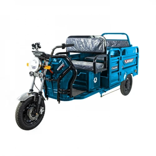 Triciclu Electric Rotakt Courier – 2000W, 72V, 32Ah, Autonomie 79 km, Sarcina 478 kg, viteza maxima de 25 km/h, conform reglementarilor UE, fara permis