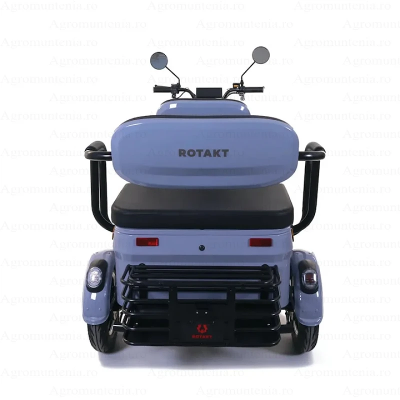 Triciclu electric Kamarad, 1000W, baterie 60V20Ah, autonomie 50-70KM, 25 Km/h, Fara permis
