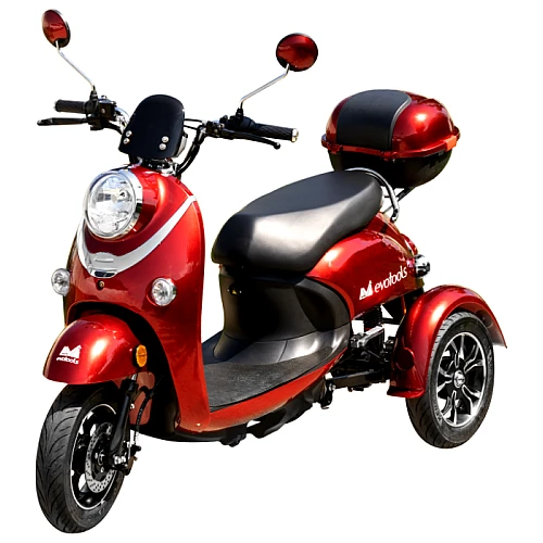 Triciclu Electric TRP800 EvoTools – 800W, Autonomie 50 km, Baterie 60V/20Ah, viteza maxima de 25 km/h, conform reglementarilor UE, fara permis