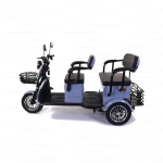 Triciclu electric Kamarad, 1000W, baterie 60V20Ah, autonomie 50-70KM, viteza maxima de 25 km/h, conform reglementarilor UE, fara permis