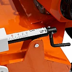 Masina de defrisat RURIS RXD1500, motor 4 timpi General Engine, 7 CP, latime lucru 500 mm