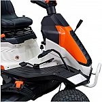 Tractoras pentru tuns gazon RURIS RX Pilot 002H, motor benzina Loncin 4T, 224 CC, 9.5 CP, 6,99 KW, latime taiere 65 cm, inaltime 30-75 mm, cos 150 kg