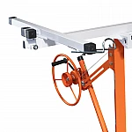 Dispozitiv de ridicat placi Gips Carton RURIS HR 3350T – Ridicare pana la 3.35 m, 68 kg