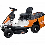Tractoras pentru tuns gazon RURIS RX Pilot 002H, motor benzina Loncin 4T, 224 CC, 9.5 CP, 6,99 KW, latime taiere 65 cm, inaltime 30-75 mm, cos 150 kg