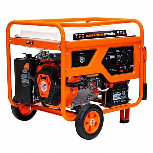 Generator de Curent Ruris R-Power GE 7000RC – 6500W, Motor 13CP, 3 Faze, Pornire Electrica, Telecomanda, Rezervor 28L
