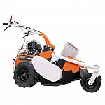 Masina pentru defrisat RURIS RXD1700, motor benzina 4T, 302 CC, 9 CP, latime lucru 700 mm, viteze 3 inainte + 1 inapoi