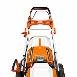 Masina de tuns gazon RURIS RX655 – 5.6 CP, latime de lucru 56 cm, Autopropulsata, Multifuncționala. Pornire electrica
