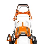 Masina de tuns gazon RURIS RX655 – 5.6 CP, latime de lucru 56 cm, Autopropulsata, Multifuncționala. Pornire electrica