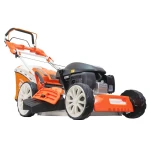 Masina de tuns gazon RURIS RX555S, 5.2 CP, 530 mm, autopropulsata, motor Honda GCV200, 65L, functie mulching, carcasa metalica