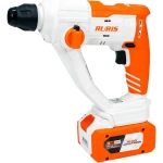 Ciocan rotopercutor cu acumulator RURIS RMX1210 Power Alfa Up 1210RMA2024, SDS Plus, 900 rpm, 5100 bpm, 1.5 J, 1 x Li-Ion 20V, 2Ah, incarcator