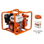 Motopompa RURIS MP50, motor benzina General Engine, 4 timpi, 212 CC, 7 CP, furtun refulare 2 inch, 20 m, absorbtie 8 m, refulare verticala 25 m