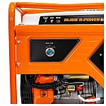 Generator de Curent Ruris R-Power GE 7000RC – 6500W, Motor 13CP, 3 Faze, Pornire Electrica, Telecomanda, Rezervor 28L