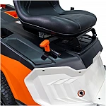 Tractoras pentru tuns gazon RURIS RX Pilot 002H, motor benzina Loncin 4T, 224 CC, 9.5 CP, 6,99 KW, latime taiere 65 cm, inaltime 30-75 mm, cos 150 kg