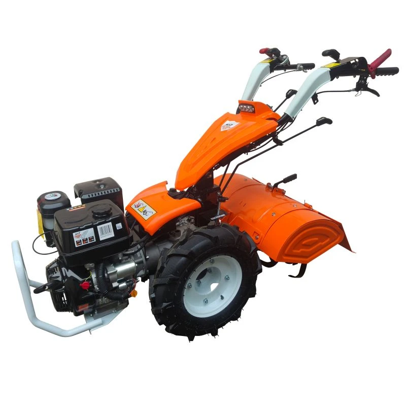 Motocultivator RURIS 977S, motor benzina 4T, 420 CC, 16 CP, 5 viteze, roti 5.00-10, cu freza de sapat S977