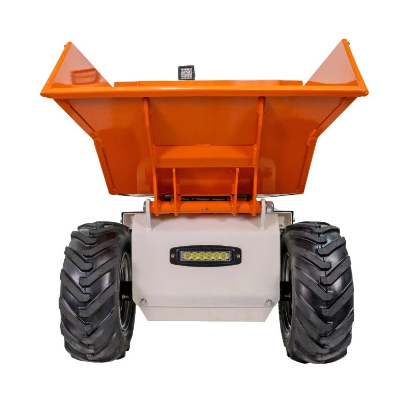 Roaba Electrica Autopropulsata RURIS RTS 5000 – Motor 1000W, Baterie 48V, Capacitate 500 kg, Basculare Hidraulica
