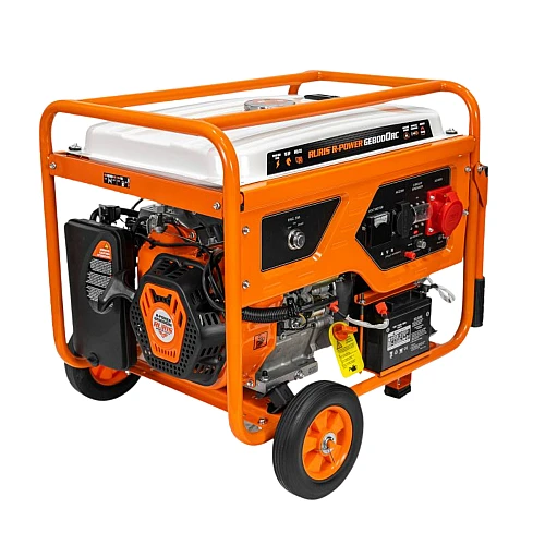 Generator de Curent RURIS R-Power GE 8000RC – 7500W, 3 Faze, Motor 15CP, Pornire Electrica + Telecomanda