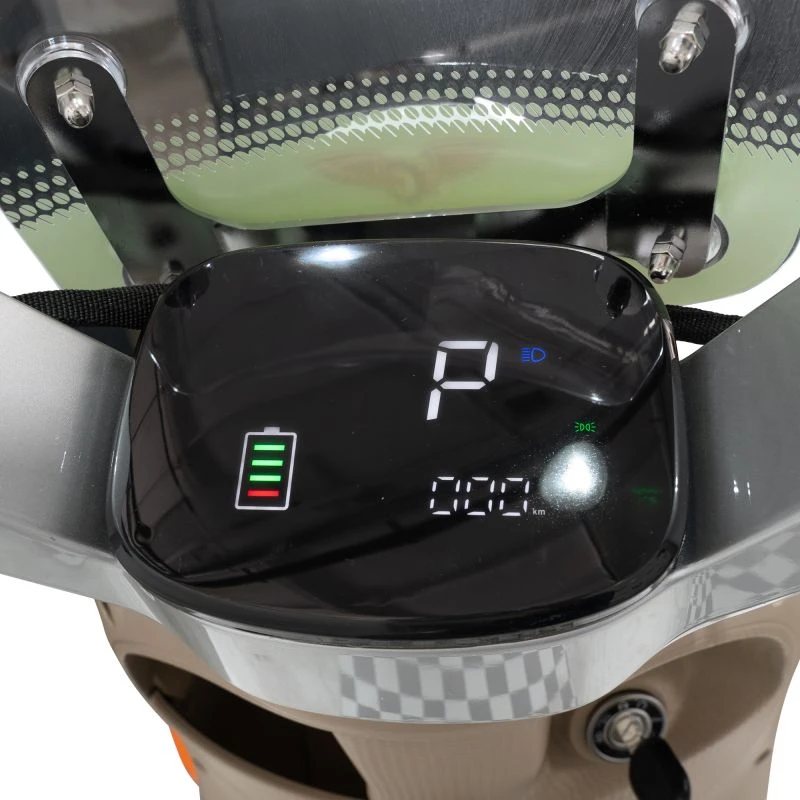 Scuter Electric RURIS Pilot SX790 Verde Retro, motor 800 W, baterie 48V20Ah, autonomie pana la 70 km, viteza maxima de 25 km/h, conform reglementarilor UE, fara permis