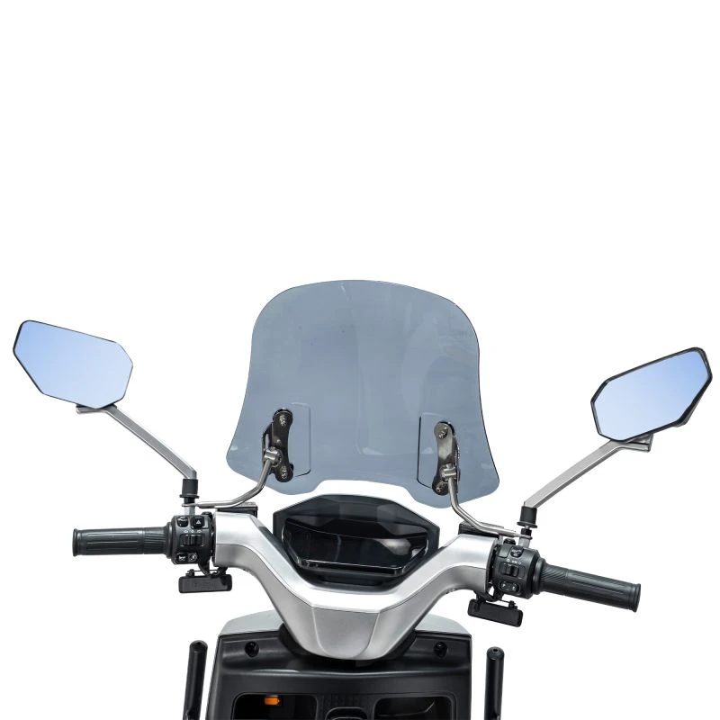 Scuter electric RURIS PILOT SX 710, motor 2100W, baterie 72V 20Ah, autonomie 50-60 km, viteza maxima de 25 km/h, conform reglementarilor UE, fara permis, Gri