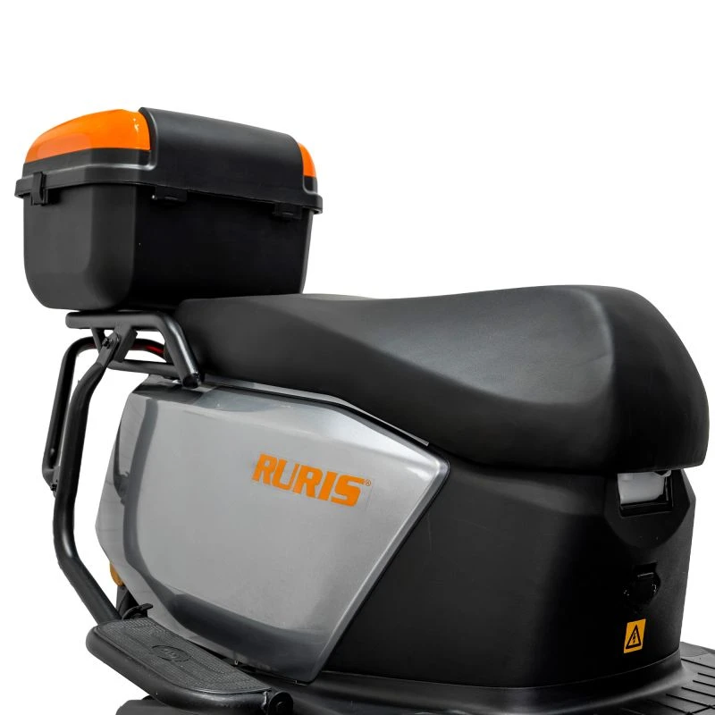 Scuter electric RURIS PILOT SX 710, motor 2100W, baterie 72V 20Ah, autonomie 50-60 km, viteza maxima de 25 km/h, conform reglementarilor UE, fara permis, Gri