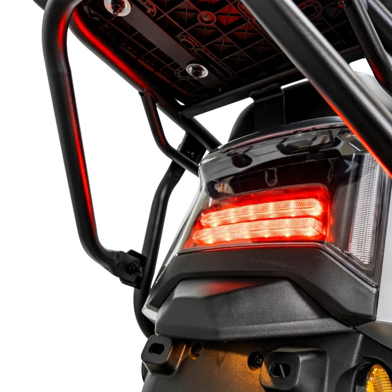 Scuter electric RURIS PILOT SX 710, motor 2100W, baterie 72V 20Ah, autonomie 50-60 km, viteza maxima de 25 km/h, conform reglementarilor UE, fara permis, Gri
