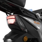 Scuter electric RURIS PILOT SX 720, motor 2500 W, baterie 72 V 32 Ah, autonomie pana la 92 km, viteza maxima de 25 km/h, conform reglementarilor UE, fara permis, Gri