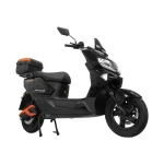 Scuter electric RURIS PILOT SX 720, motor 2500 W, baterie 72 V 32 Ah, autonomie pana la 92 km, viteza maxima de 25 km/h, conform reglementarilor UE, fara permis, Negru