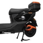 Scuter electric RURIS PILOT SX 720, motor 2500 W, baterie 72 V 32 Ah, autonomie pana la 92 km, viteza maxima de 25 km/h, conform reglementarilor UE, fara permis, Negru